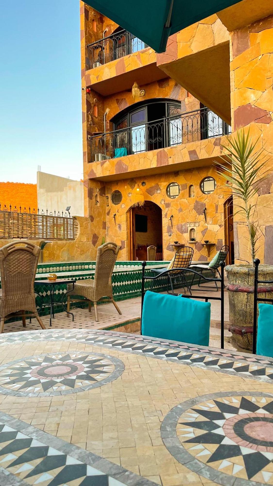 Panorama Guesthouse Tamraght Bagian luar foto