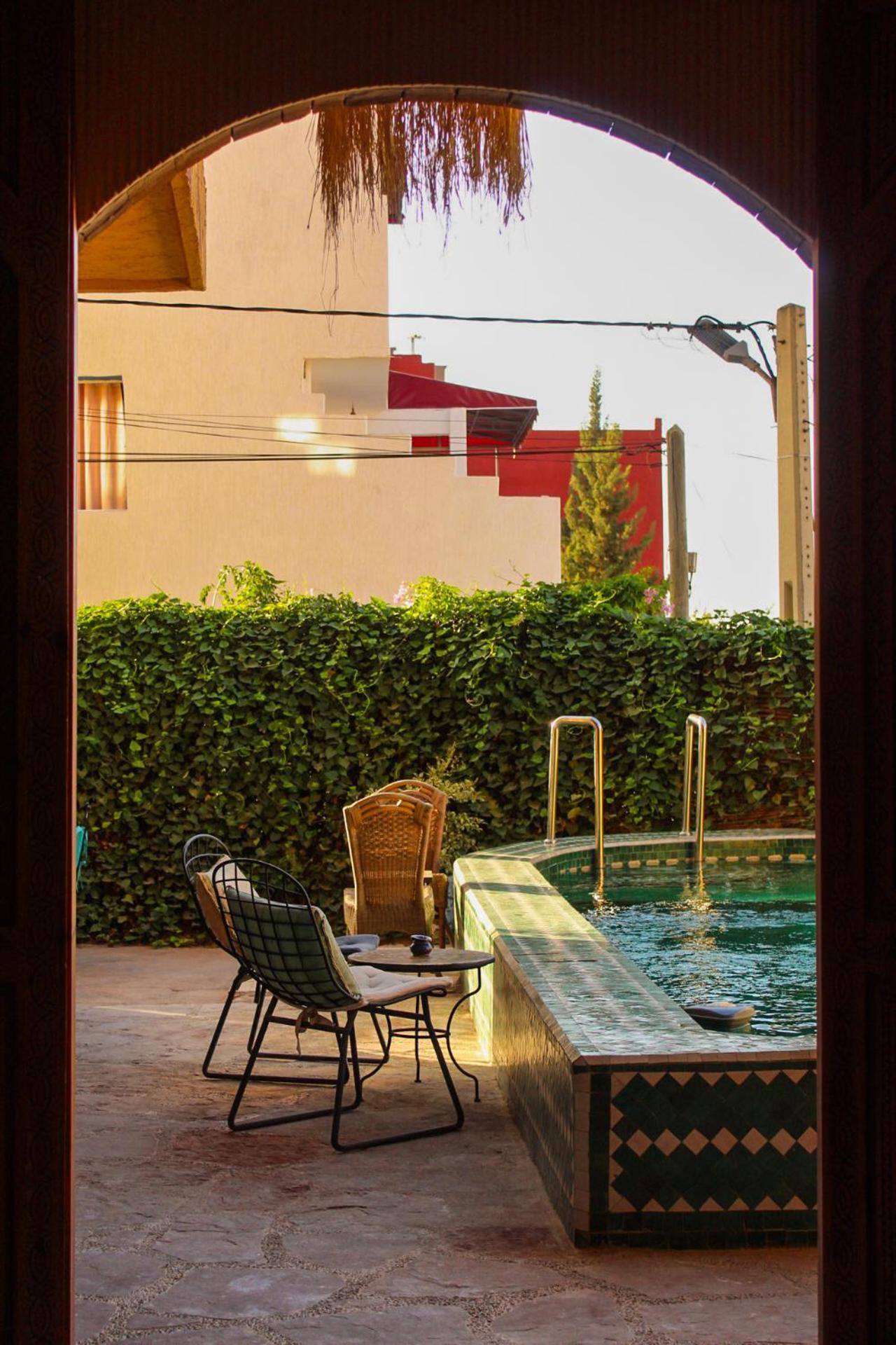 Panorama Guesthouse Tamraght Bagian luar foto
